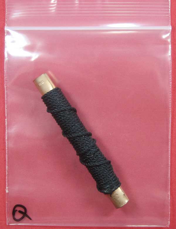 ตะกรุดจารมือตอกโค๊ตพิมพ์เล็กหลวงปู่คำบุ คุตฺตจิตฺโต อ.พิบูล จ.อุบลราชธานีแชมป์วัดใจสายอิสาน