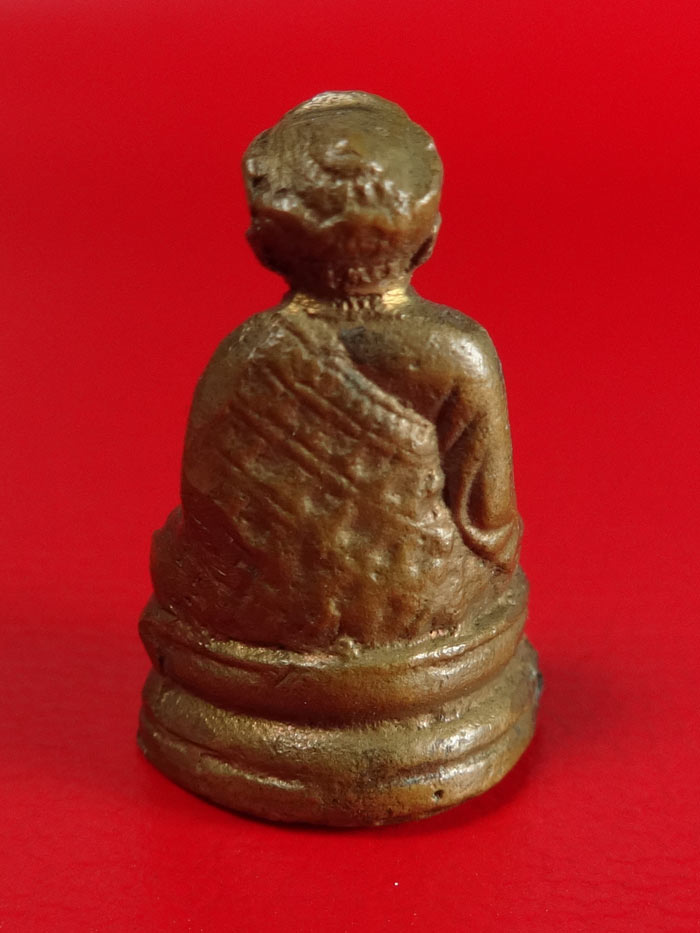 (1) รูปหล่อ พิมพ์หัวหมวกอุดกริ่ง (หายาก) ไต่ฮงกง รุ่น 2 ปี 2513 สภาพสวย เก็บเก่า หลวงปู่โต๊ะ ปลุกเสก