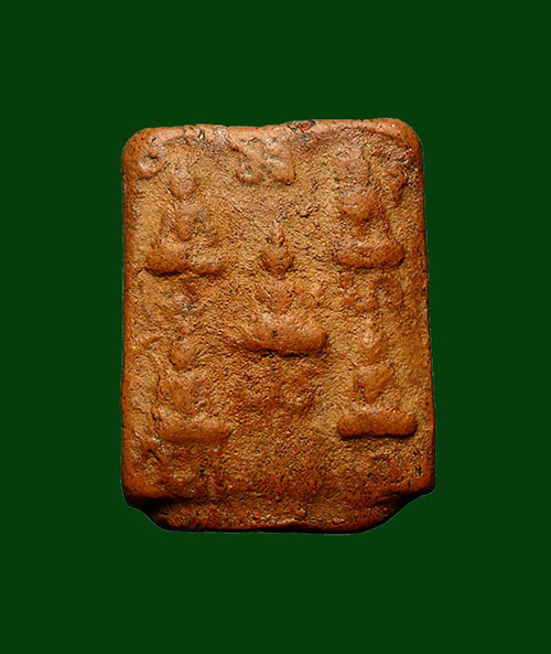 พระหลวงปู่ทอง กรุวัดราชโยธา พิมพ์พระเจ้าห้าพระองค์ เนื้อดิน สวยเดิม