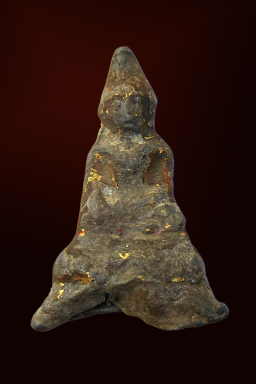 พระเนื้อชินตะกั่วลงรักปิดทอง (พระแก้บน) ยุครัตนโกสินทร์