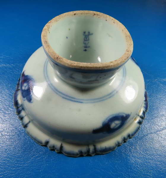 จานเชิงกังไส ลายมังกร ขนาด 4.5 นิ้ว