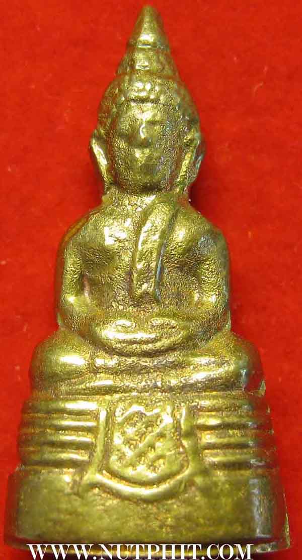 พระกริ่งเล็กพุทธโสธร ปี ๒๕๐๘ วัดโสธร แปดริ้ว+บัตรรับรองพระแท้*75