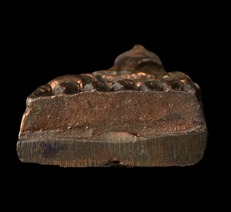 หลวงปู่ทวด หลังเตารีด พิมพ์เล็ก เนื้อนวะโลหะ รุ่นสร้างโรงพยาบาลโคกโพธิ์ ปี 2539