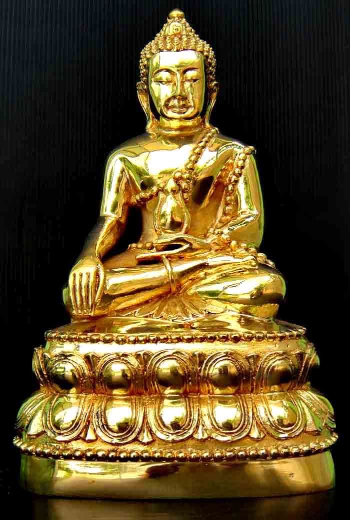 ***พระกริ่งบูชา*** เนื้อทองเหลืองขัดเงา หน้าตัก 7 นิ้ว ฐานกว้าง 9 นิ้ว สูง 14 นิ้ว พุทธศิลป์ใหม่  