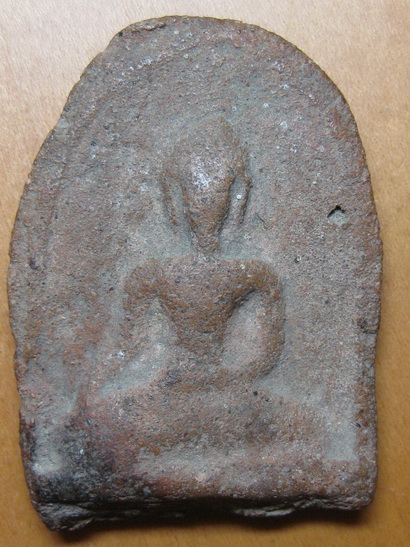 พระขุนไกรกรุวัดพระรูปเลี่ยมเงินพร้อมบัตร