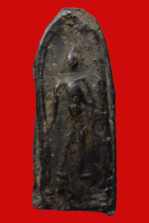 พระลีลากำแพงนิ้ว 2 หน้า กรุวัดพระศรีสุพรรณบุรี ติดที่ 2 งานสามพราน 30/8/58