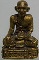 หลวงปู่ศุข วัดปากคลองมะขามเฒ่า จ.ชัยนาท รุ่นไตรมาส ปี สร้าง ปี 2520 เนื้อทองผสม