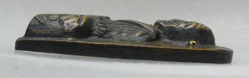 พระหลวงพ่อทวด หลังตัวหนังสือ พิมพ์เล็ก ปี2508 วัดช้างให้