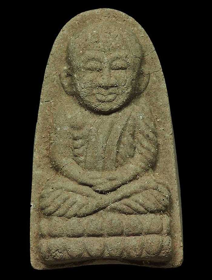 หลวงปู่ทวดเนื้อว่าน108 พิมพ์อิคคิวซัง หลวงปู่หมุน วัดบ้านจาน เสกพิธีรวยทันใจ ปี 43 ออกวัดป่าช่องกุ่ม