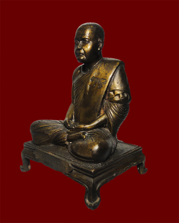 พระบูชา 5 นิ้ว หลวงพ่อปั้น วัดพิกุล อ.บางบาล จ.อยุธยา