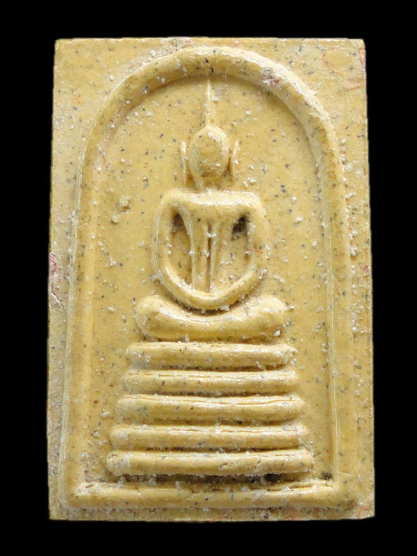 พระสมเด็จ ผสมธนบัตรห้าร้อย หลังรูปเหมือนหลวงพ่อเปิ่น วัดบางพระ นครปฐม ปี 2539