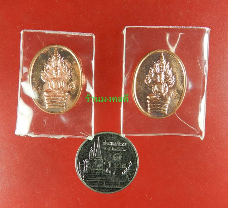 พระนาคปรกไตรมาส 51 พิมพ์เล็ก หลวงพ่อสาคร เนื้อทองแดง จำนวน 2 องค์ (พร้อมกล่องเดิม) ชุดA