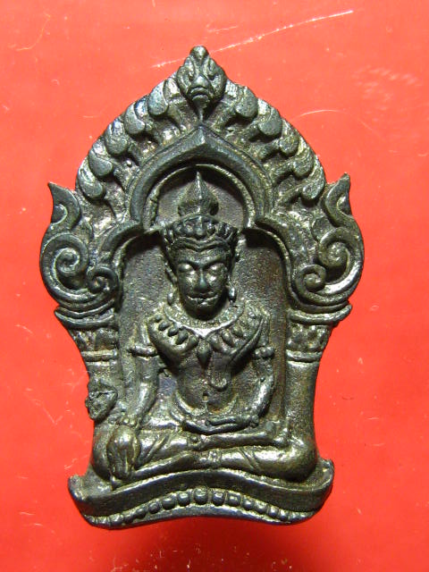 ระยอดขุนพล บ้านค่าย รุ่นแรก หลวงพ่อสาคร วัดหนองกรับ พิมพ์เล็กเนื้อนวะ...กล่อง