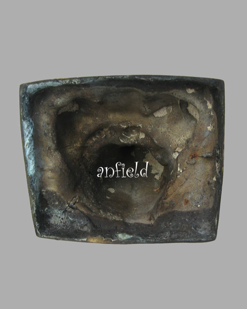 พระบูชาหลวงปู่ขาว อนาลโย วัดถ้ำกลองเพล ปี 2519 หน้าตัก 5 นิ้ว สภาพสวยหายากครับ