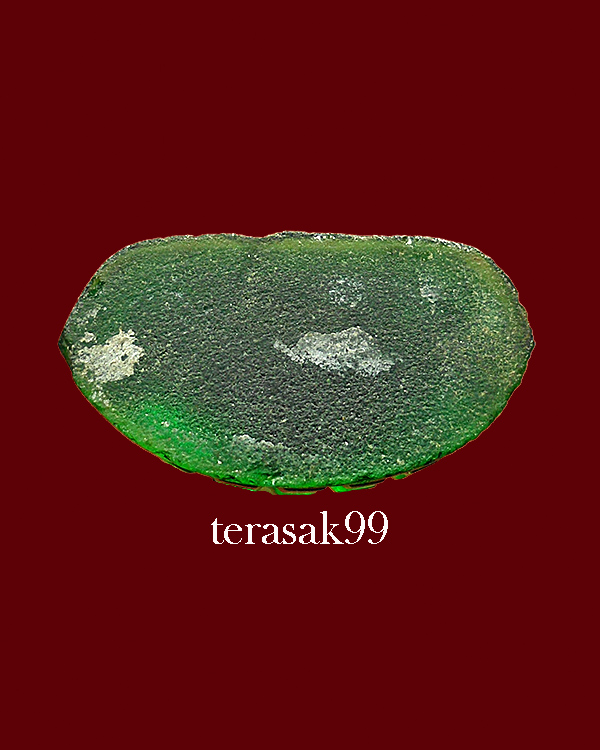 พระแก้วหลวงพ่อเจียง วัดเจริญสุขาราม จ สมุทรสงคราม รุ่น3 สีเขียว ราคาเบาๆ