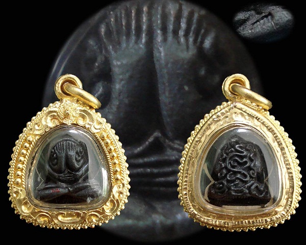 พระปิดตาสารพัดดี หลวงพ่อเกษม เขมโก ปี 2518