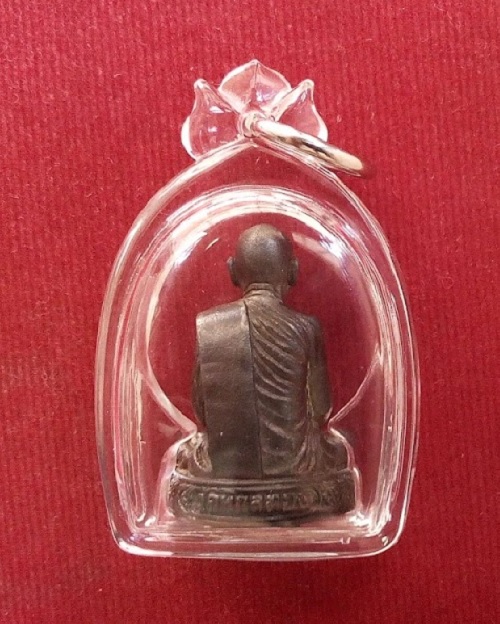 หล่อลอยองค์ หลวงพ่อแพ วัดพิกุลทอง เนื้อนวะโลหะ พิมพ์ใหญ่ ปี35...เคาะเดียวแดง...