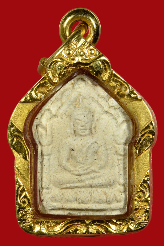 ขุนแผนจิ๋ว รุ่นแรก ปี30 หลวงพ่อสาคร วัดหนองกรับ เนื้อผง