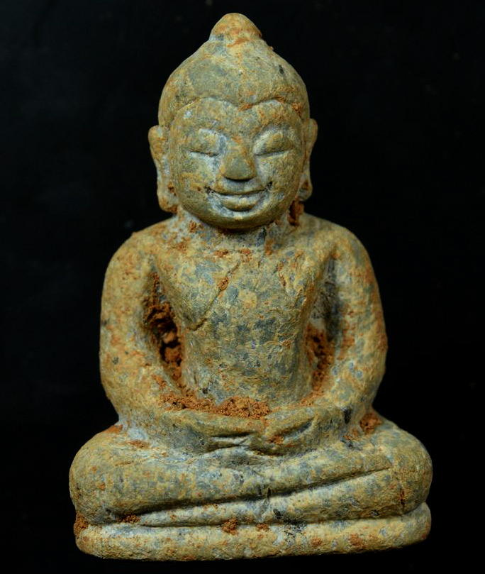 พระแก้ว พิมพ์สมาธิ ศิลปะเชียงแสน 