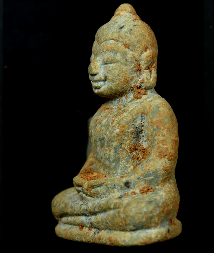 พระแก้ว พิมพ์สมาธิ ศิลปะเชียงแสน 