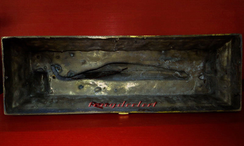 พระบูชาพระร่วงโรจนฤทธิ์ วัดพระปฐมเจดีย์ ปางประจำวันอังคาร(ปางไสยาสน์) ปิดทองทั้งองค์สวยมากค่ะ