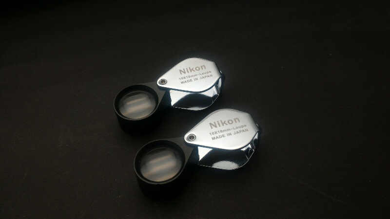 วัดใจเคาะเดียว กล้อง NIKON FULL HD 10x18mm สีเงิน แพ๊คคู่ 2 ตัวสีเงิน ของใหม่