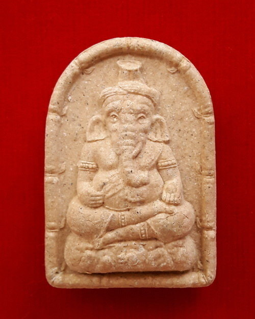 พระพิฆเนศ เนื้อผงว่านเกษร หลวงปู่หงษ์ พรหมปัญโญ สุสานทุ่งมน จ.สุรินทร์