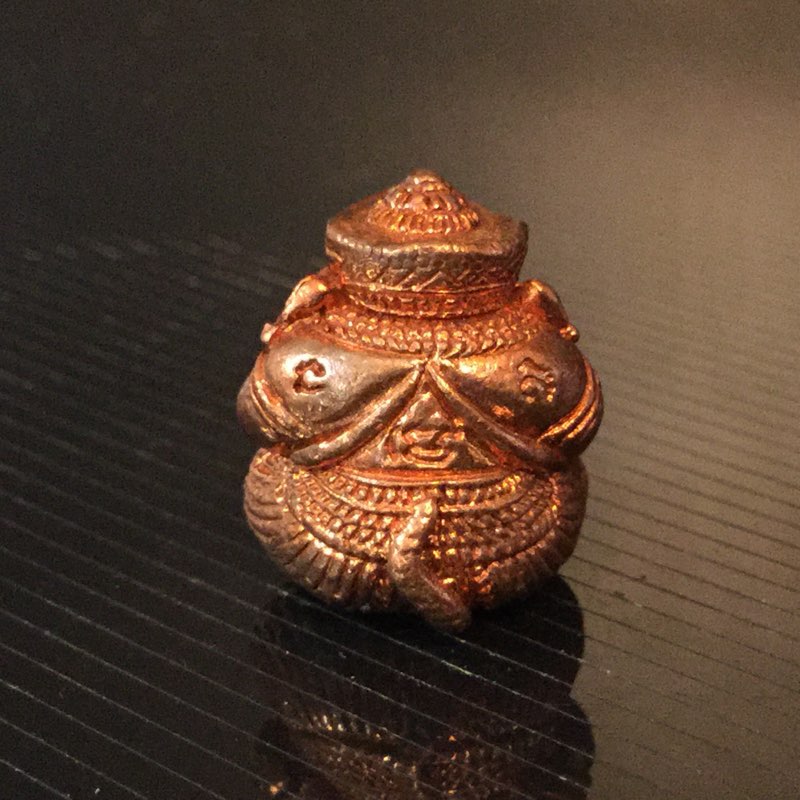 พระพิฆเนศ อ้อมจักรวาล เนื้อนวฤทธิ์ หลวงปู่หงษ์ พรหมปัญโญ