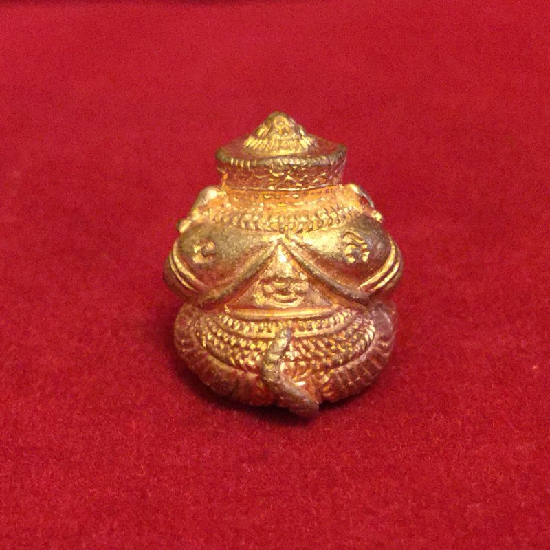 พระพิฆเนศ อ้อมจักรวาล เนื้อทองล่ำอู่ หลวงปู่หงษ์ พรหมปัญโญ