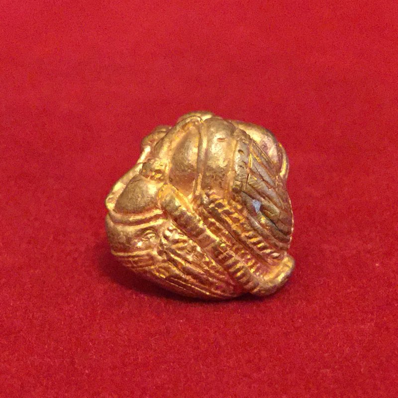 พระพิฆเนศ อ้อมจักรวาล เนื้อทองล่ำอู่ หลวงปู่หงษ์ พรหมปัญโญ