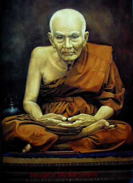 .****ดีแท้ถูกทัน****เหรียญหลวงพ่อทวด วัดช้างไห้ รุ่น 2 พิมพ์หน้ายักษ์ เนื้อทองแดงรมดำ ปี2502