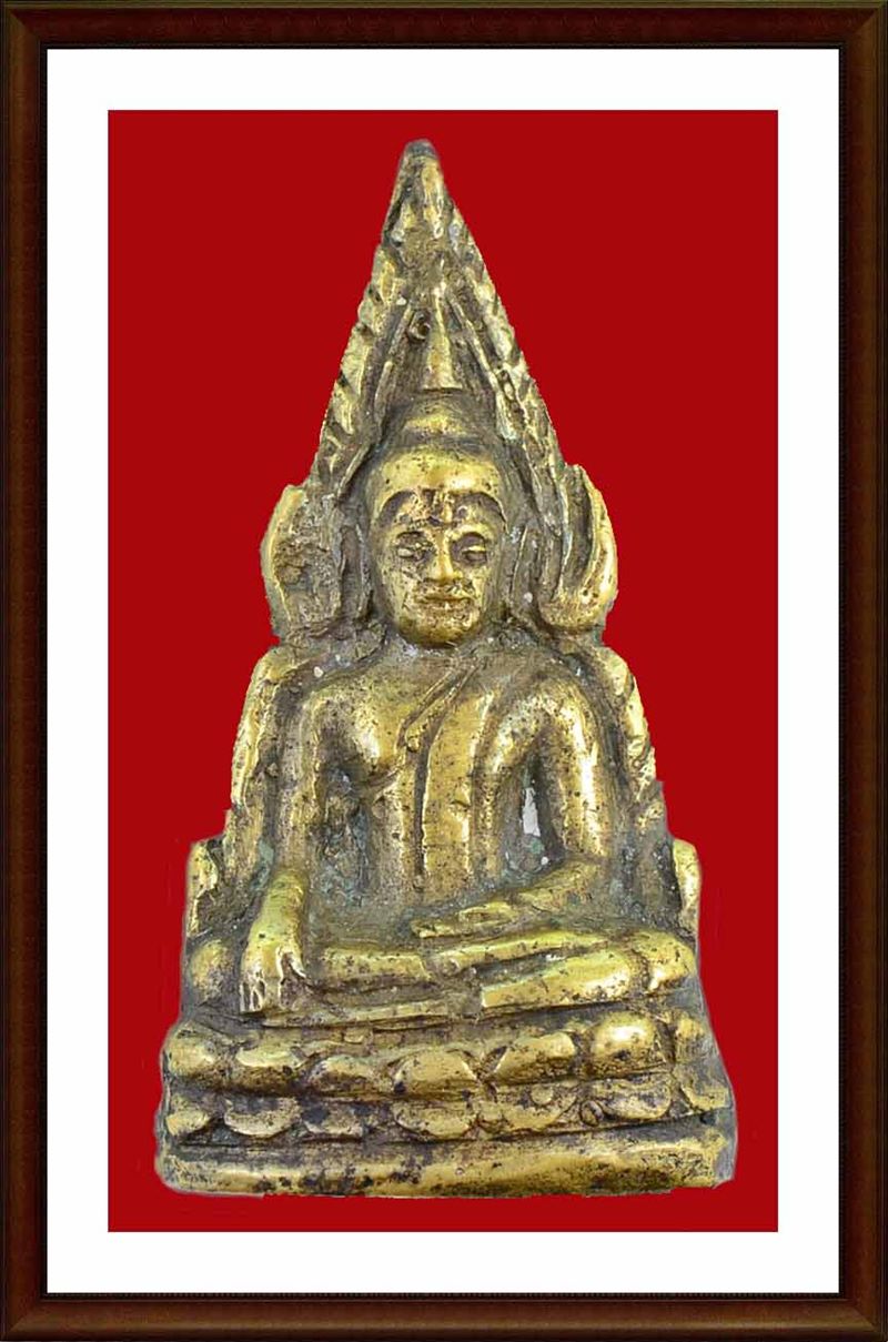 พระพุทธชินราชอินโดจีน ปี 2485 พิมพ์สังฆาฏิยาว 