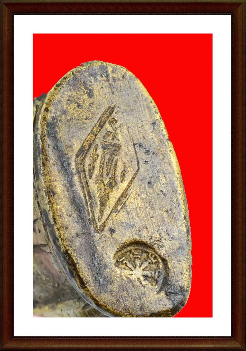 พระพุทธชินราชอินโดจีน ปี 2485 พิมพ์สังฆาฏิยาว 