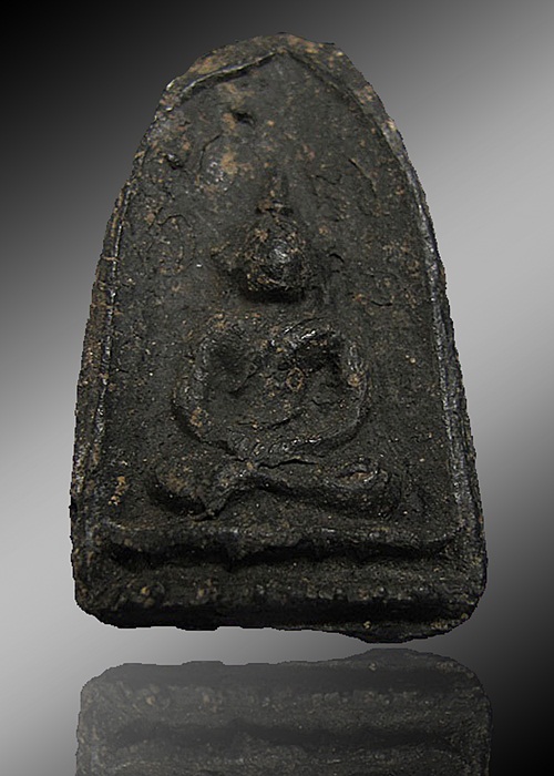 พระกลีบบัว กรุวัดบางสะแก ตลาดพลู ฝั่งธนบุรี กทม เห็นยันต์ สวยแชมป์