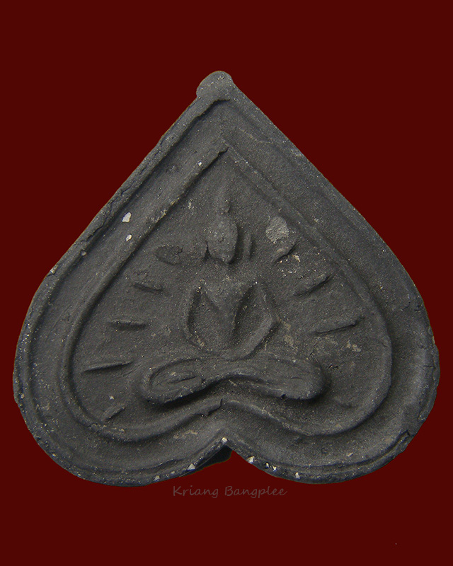 พระพิมพ์ใบโพธิ์ เนื้อดิน หลวงปู่ดู่ วัดสะแก (8)