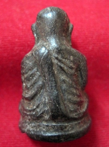 รูปหล่อหลวงพ่อเงินเนื้อดินดำ กรุวัดเขาพระใต้ จ.พิจิตร (พิมพ์ใหญ่พิเศษ+อุดกริ่ง)