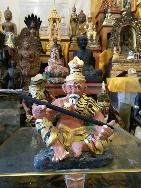 ปู่ฤาษีตาไฟ เนื้อดิน ขนาด 5 นิ้ว