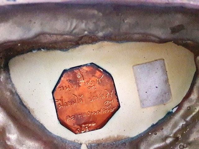 พระพุทธชินสีห์5นิ้ว ภ.ป.ร คณะทันตแพทย์ศาสตร์จุฬา ปี33 ปิดทองคำเปลว