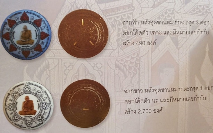 ล็อกเก็ตกลมใหญ่บัวรอบ หลวงปู่ทิม วัดพระขาว หลังอุดผงชานหมาก เกศา ตะกรุดทองคำ 3ดอก.เคาะเดียวแดง...