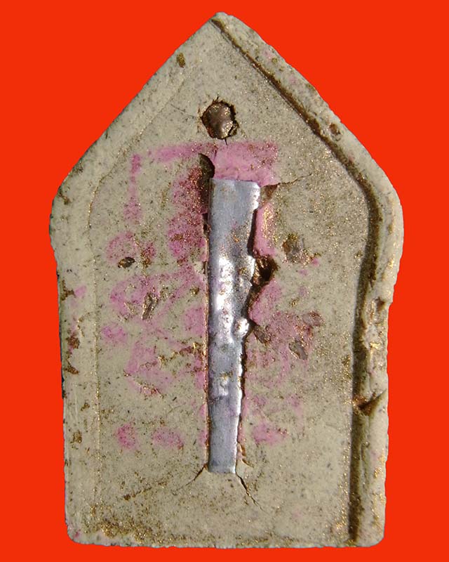 พระยอดขุนพลแสนพลพ่ายพิมพ์ใหญ่ ตะกรุดเดี่ยว ปี54 กล่องเดิมๆ