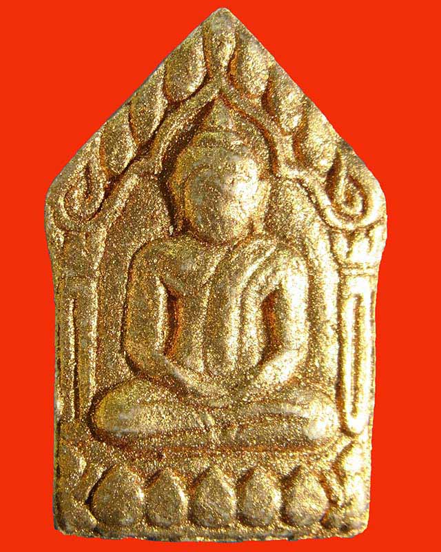 พระยอดขุนพลแสนพลพ่ายพิมพ์ใหญ่ ตะกรุดเดี่ยว ปี54 กล่องเดิมๆ