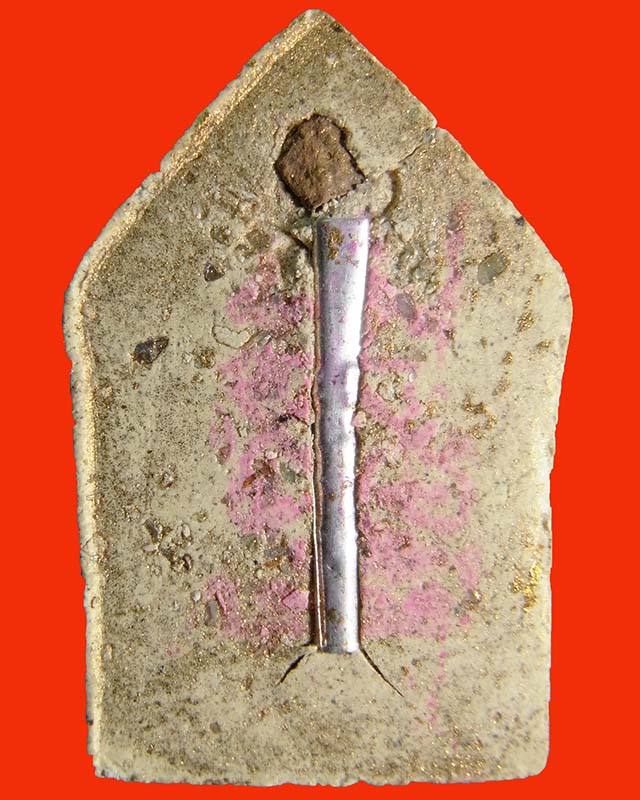 พระยอดขุนพลแสนพลพ่ายพิมพ์ใหญ่ ตะกรุดเดี่ยว ปี54 กล่องเดิมๆ