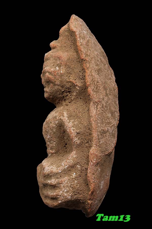 พระถ้ำเสือ กรุวัดเขาดีสลัก สุพรรณบุรี พิมพ์หน้าเทวดา