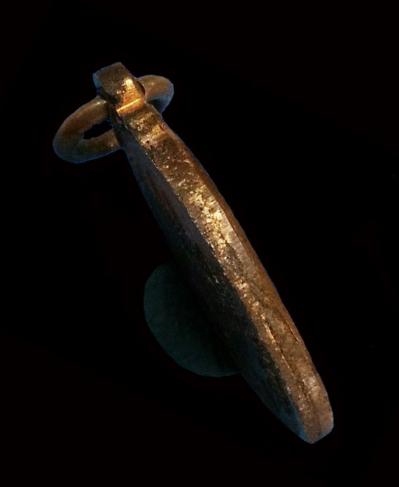 เคาะเดียว เหรียญเม็ดแตงหลวงปู่หมุน ฐิตสีโล พิธีเสาร์5บูชาครู ปี43 ผิวไฟแดงๆ 