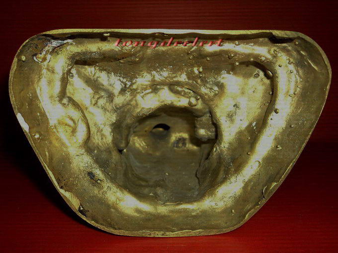 รูปหล่อบูชาพระครูสิงหบุราจารย์ (หลวงพ่อแป้น ภทฺทโก) วัดกระทุ่มปี่ จ.สิงห์บุรี