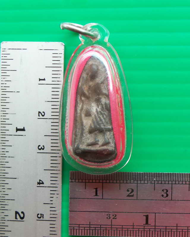 พระสิวลีเนื้อดำมีย่าม หลวงพ่อกวย วัดโฆสิตารามองค์ที่ 2