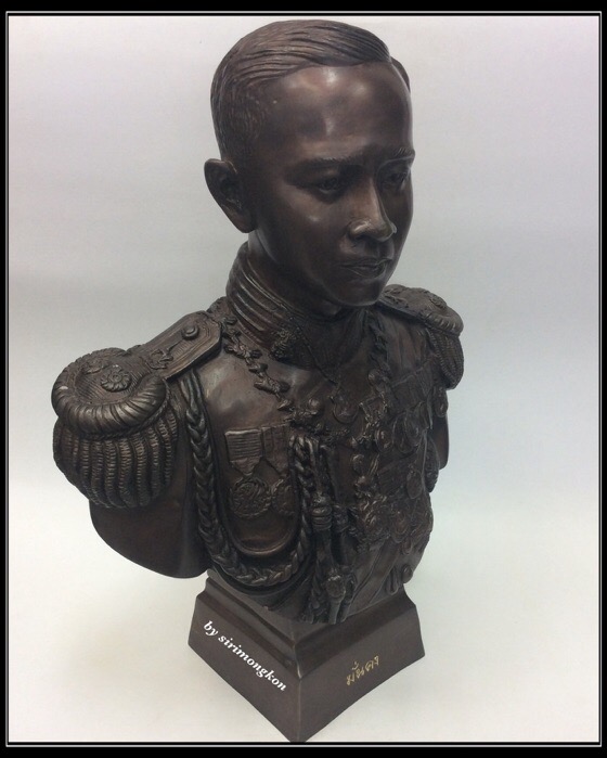 กรมหลวงชุมพรฯ รุ่นมั่นคง ศาลกรมหลวงชุมพรฯ สมุทรสงคราม ขนาดบูชา สูง15นิ้ว เนื้อโลหะผสม