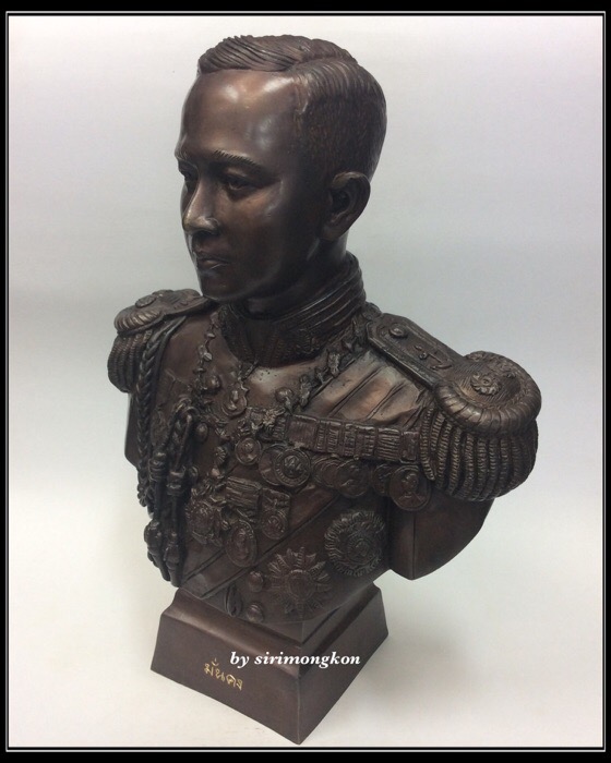 กรมหลวงชุมพรฯ รุ่นมั่นคง ศาลกรมหลวงชุมพรฯ สมุทรสงคราม ขนาดบูชา สูง15นิ้ว เนื้อโลหะผสม