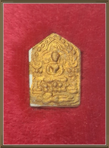 ขุนแผน หลวงพ่อสาคร วัดหนองกรับ ปี43 พิมพ์เล็ก ทาบรอนทอง