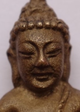 พระกริ่งมหาลาภ รุ่นทิ้งทวน ปี2538 หลวงปู่วรพรต 94ปี เคาะเดียว